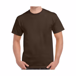 Gildan - T-Shirt manches courtes - Homme (Chocolat foncé)