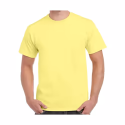 Gildan - T-Shirt manches courtes - Homme (Jaune)