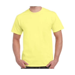 Gildan - T-Shirt manches courtes - Homme (Jaune)