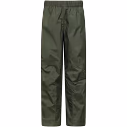 Mountain Warehouse - Pantalon de pluie SPRAY - Enfant (Vert kaki)