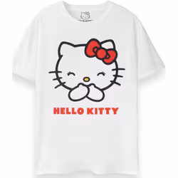 Hello Kitty - T-shirt CLASSIC - Femme (Blanc)