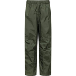 Mountain Warehouse - Pantalon de pluie SPRAY - Enfant (Vert kaki)