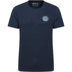 Mountain Warehouse - T-shirt FORT WILLIAM - Homme (Bleu foncé)