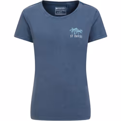 Mountain Warehouse - T-shirt ST DAVIDS - Femme (Bleu)