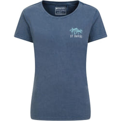 Mountain Warehouse - T-shirt ST DAVIDS - Femme (Bleu)