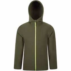Mountain Warehouse - Veste à capuche CAMBER - Enfant (Vert kaki)