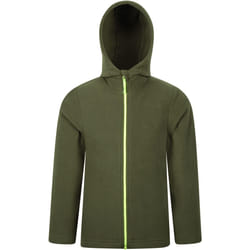 Mountain Warehouse - Veste à capuche CAMBER - Enfant (Vert kaki)