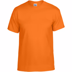 Gildan - T-shirt - Homme (Orange fluo)