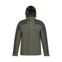 Mountain Warehouse - Veste imperméable DISTRICT EXTREME - Homme (Vert kaki)