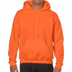 Gildan - Sweat à capuche - Adulte (Orange)