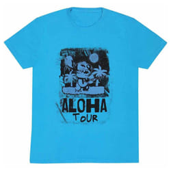 Lilo & Stitch - T-shirt ALOHA TOUR - Adulte (Bleu)