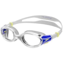 Speedo - Lunettes de natation BIOFUSE 2.0 - Enfant - Taille unique (Transparent / Bleu)