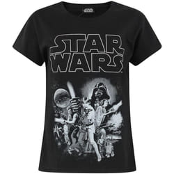 Star Wars - T-shirt CLASSIC - Fille (Noir)