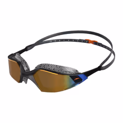 Speedo - Lunettes de natation AQUAPULSE PRO - Adulte - Taille unique (Noir / Doré)