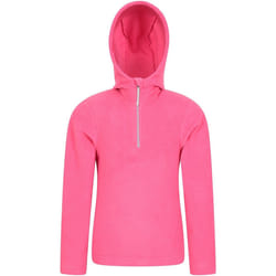 Mountain Warehouse - Sweat à capuche CAMBER - Enfant (Rose vif)
