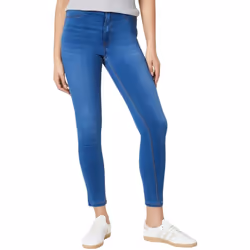 Dorothy Perkins - Jean 7/8 - Femme (Bleu semi-délavé)