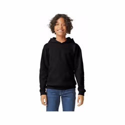 Gildan - Sweat à capuche SOFTSTYLE - Enfant (Noir)