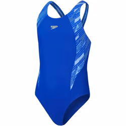 Speedo - Maillot de bain 1 pièce HYPERBOOM SPLICE - Fille (Bleu)