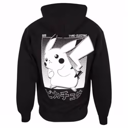 Pokemon - Sweat à capuche - Adulte (Noir)