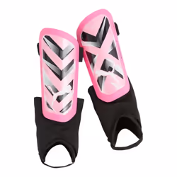 Puma - Protège-tibias et chevilles - Taille L (Rose / Blanc / Noir)
