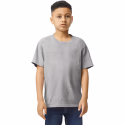 Gildan - T-shirt - Enfant (Gris chiné)