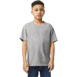 Gildan - T-shirt - Enfant (Gris chiné)