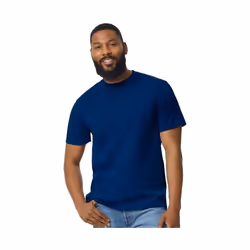 Gildan - T-shirt - Homme (Bleu marine)