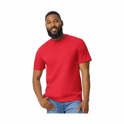 Gildan - T-shirt - Homme (Rouge)