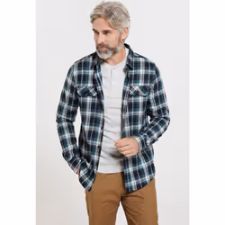 Mountain Warehouse - Chemise TRACE - Homme (Vert kaki)