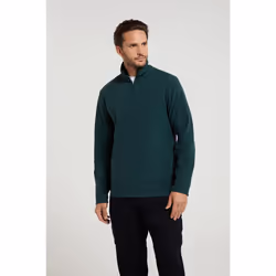 Mountain Warehouse - Haut polaire CAMBER - Homme (Vert foncé)