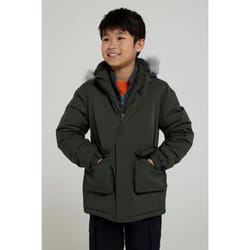 Mountain Warehouse - Veste RANGER - Enfant (Vert)