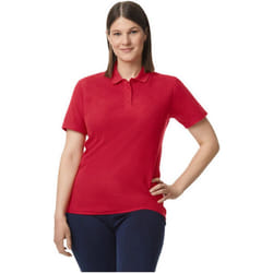 Gildan - Polo - Femme (Rouge vif)