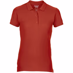 Gildan - Polo - Femme (Rouge)