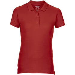 Gildan - Polo - Femme (Rouge)