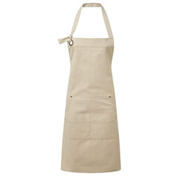 Premier - Tablier - Adulte - Taille unique (Beige pâle)