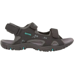Regatta - Sandales HARIS - Femme (Gris/turquoise)