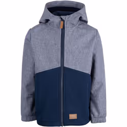 Trespass - Veste softshell HANBURY - Enfant (Bleu marine)