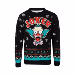 The Simpsons - Pull JOKER - Adulte (Noir)