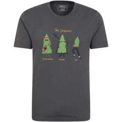 Mountain Warehouse - T-shirt SPRUCE SPRINGSTEEN - Homme (Charbon)
