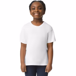 Gildan - T-shirt - Enfant (Blanc)