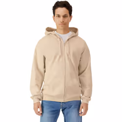 Gildan - Veste à capuche SOFTSTYLE - Homme (Sable)
