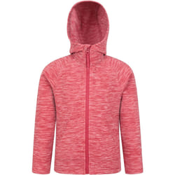 Mountain Warehouse - Veste à capuche SNOWDONIA - Enfant (Rouge)
