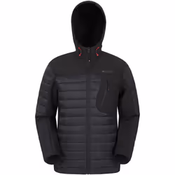 Mountain Warehouse - Veste softshell TURBINE - Homme (Noir)