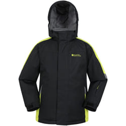 Mountain Warehouse - Blouson de ski RAPTOR - Enfant (Noir vif)