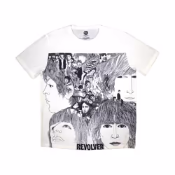 The Beatles - T-shirt REVOLVER - Adulte (Blanc)