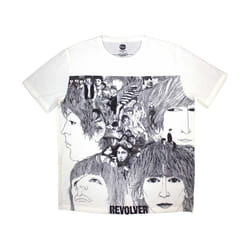 The Beatles - T-shirt REVOLVER - Adulte (Blanc)