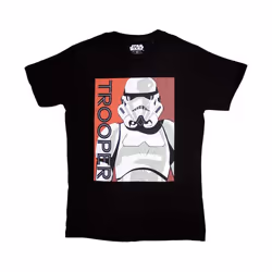 Star Wars - T-shirt TROOPER CARD - Adulte (Noir)