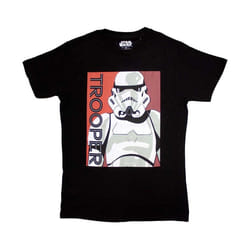 Star Wars - T-shirt TROOPER CARD - Adulte (Noir)