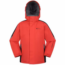 Mountain Warehouse - Blouson de ski RAPTOR - Enfant (Rouge foncé)