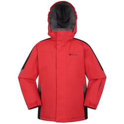 Mountain Warehouse - Blouson de ski RAPTOR - Enfant (Rouge foncé)
